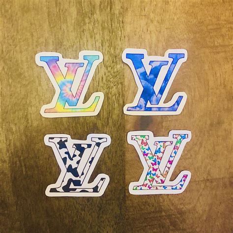 Louis Vuitton sticker collection